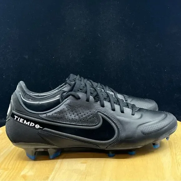 Nike Legend 9 Elite FG “Black Blue” (CZ8482-001) Men's Size 7/ 8.5 Wmns